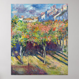 Monet France Impressionist People Les Tilleuls a Poster