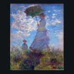 Monet France Impressionist People Woman with a Par Poster<br><div class="desc">Monet France Impressionist People Woman with a Parasol Painting features a great example of expressionism artwork. This Monet France Impressionist People Woman with a Parasol Painting reflects the essence of the artist and the time period created in. Perfect for art enthusiast of all ages, ourMonet France Impressionist People Woman with...</div>