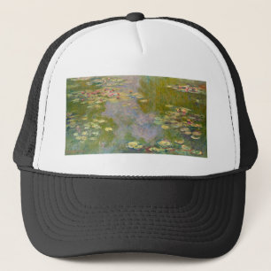 Monet France Water Lillies Impressionist People Trucker Hat
