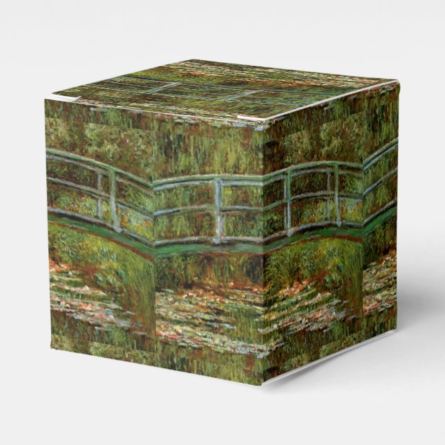 Monet French Japanese Bridge Giverney Favor Box (Front Side)