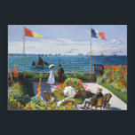 Monet Garden at Sainte Adresse Invitations<br><div class="desc">Monet Garden at Sainte Adresse invitations. Oil on canvas 1867. One of French Impressionist Claude Monet’s most famous early paintings, Garden at Sainte-Adresse features a couple standing before the harbour of Sainte Adresse in front of the French flag. The garden in which they stand is lush with flowers and sailboats...</div>