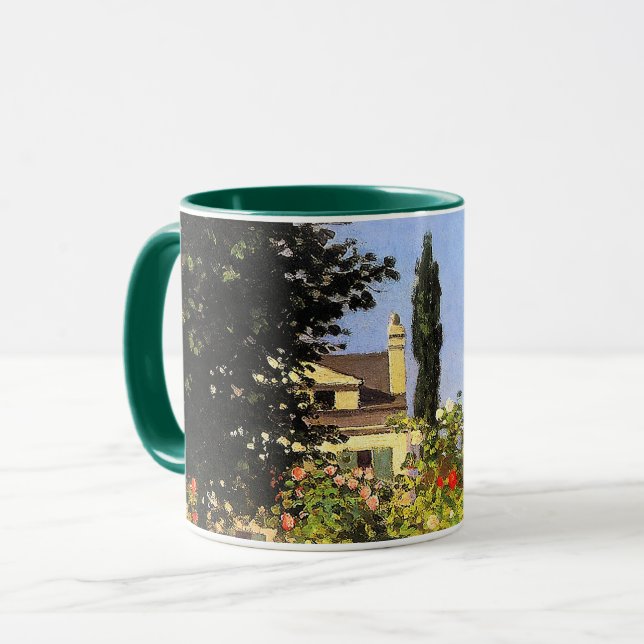 Monet - Garden in Bloom Mug (Front Left)
