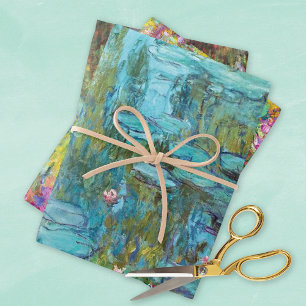 Monet Garden Landscapes Wrapping Paper Sheet
