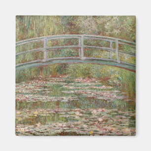 Monet Giverny Bridge Art Painting Magnet