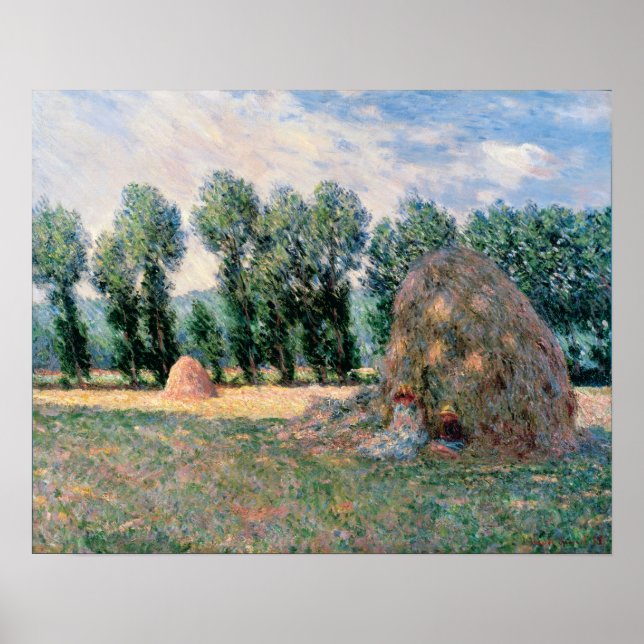 Monet - Haystacks Poster (Front)