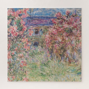 Monet- House Among Roses Jigsaw Puzzle