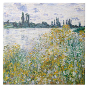 Monet - Ile Aux Fleurs near Vetheuil Tile