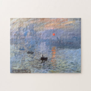 Monet Impression Sunrise Fine Art Jigsaw Puzzle