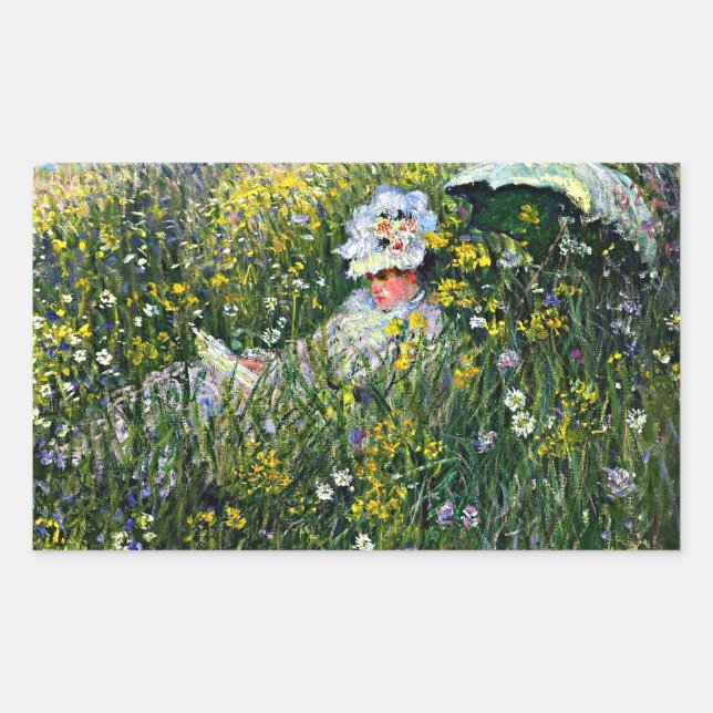 Monet - In the Meadow Sticker (Front)