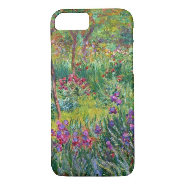 Monet Iris Garden at Giverny iPhone 7 case (Back)
