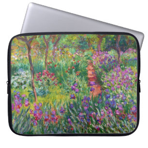 Monet Iris Garden at Giverny Laptop Sleeve