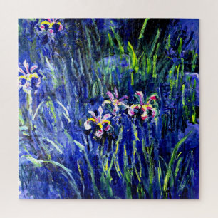Monet - Irises Jigsaw Puzzle