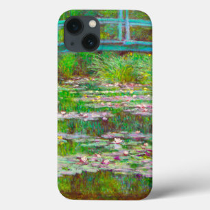 Monet Japanese Bridge and Water Lilies iPhone 13 Case