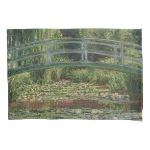 Monet Japanese Footbridge and the Water Lily Pool Pillowcase