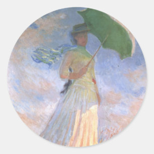 Monet Lady avec Stickers Parapluies