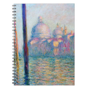 Monet Le Grand Canal Impressionist People Famous Notebook