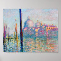Monet Le Grand Canal Impressionist People Famous 