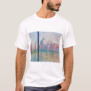 Monet Le Grand Canal Impressionist People Famous T-Shirt