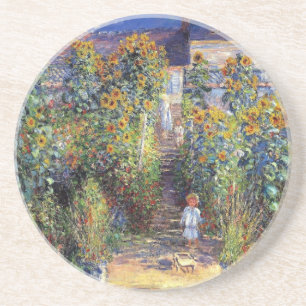Monet, "le jardin de l'artiste dessous de verre