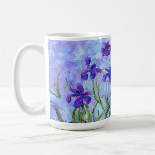 Monet Lilac Irises Coffee Mug