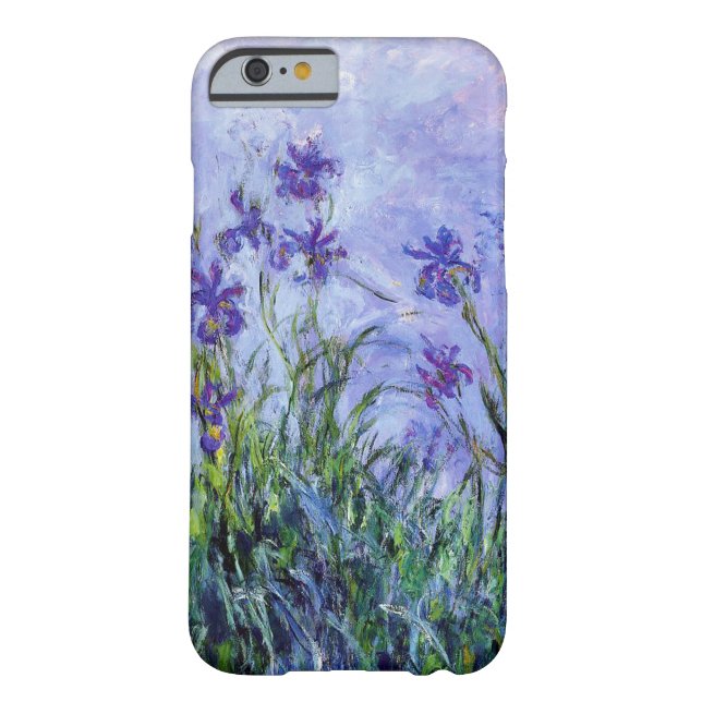 Monet Lilac Irises iPhone 6 case (Back)