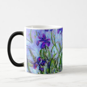 Monet Lilac Irises Magic Mug