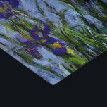 Monet - Lilac Irises Tissue Paper<br><div class="desc">Claude Monet floral painting,  Lilac Irises</div>