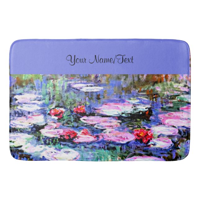 Monet - Los Nenufares Template Bath Mat (Front)