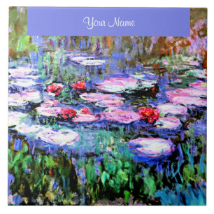 Monet - Los Nenufares Template Tile