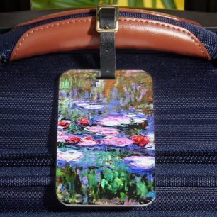 Monet - Los Nenufares (waterlilies)  Luggage Tag