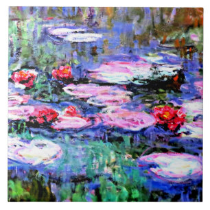 Monet - Los Nenufares (waterlilies) Tile