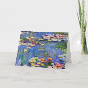Monet - Lys à eau, 1916, Carte