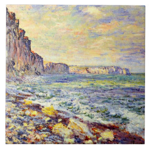 Monet - Morning at the Sea Tile