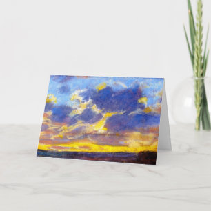 Monet - Nightfall Card