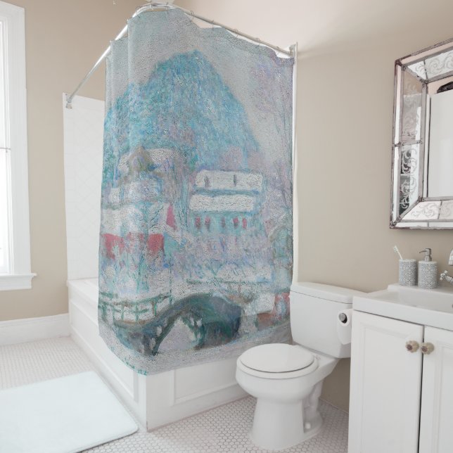 Monet - Norway, Sandviken Village in the Snow (In Situ)