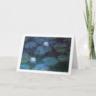 Monet Nympheas Greeting Card