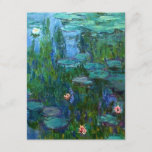 Monet Nympheas Water Lilies Invitations<br><div class="desc">Monet Nympheas Water Lilies invitations. Oil painting on canvas 1915. For the last thirty years of his life, Monet painted his lily pond at Giverny. Nympheas represents one of his best and most beloved works with its rich and varied use of greens. A great gift for fans of Monet, impressionism,...</div>