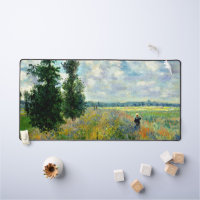 Monet painting, Poppy Field, Argenteuil,