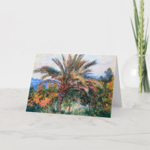 MONET Palm Tree at Bordighera 1884 Greeting Card