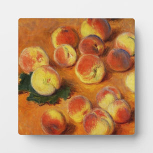Monet Peaches Plaque