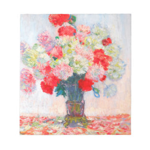 Monet Peonies Notepad