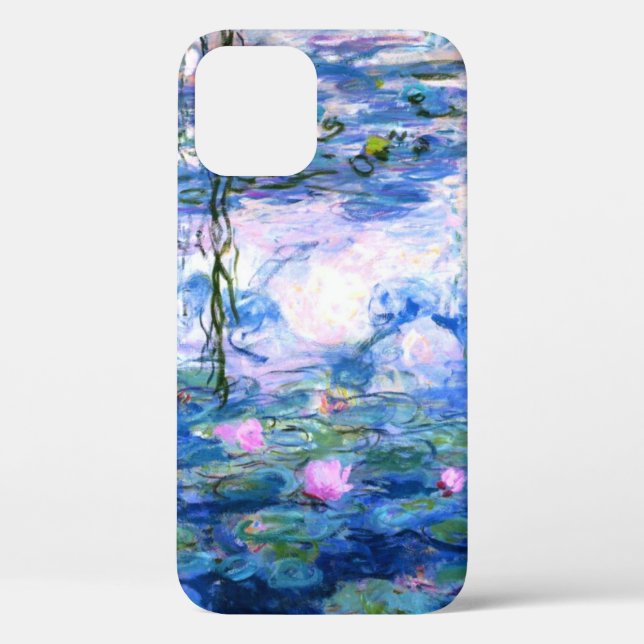 Monet Pink Water Lilies  Case-Mate iPhone Case (Back)