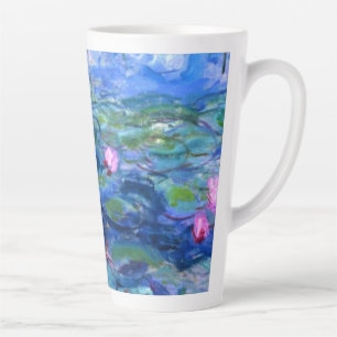 Monet Pink Water Lilies Latte Mug