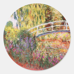 Monet Pont au-dessus des nénuphars Stickers