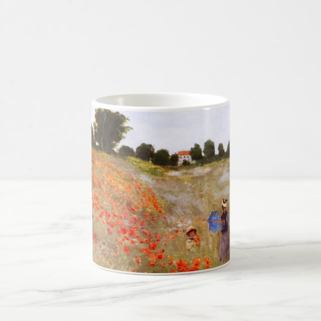 Monet Poppies Mug (Center)