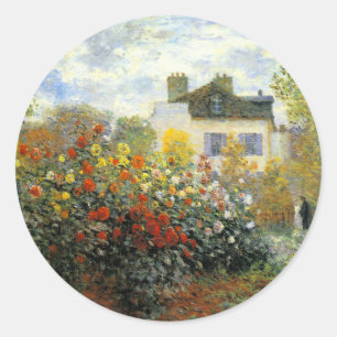 Monet Rose Garden Stickers