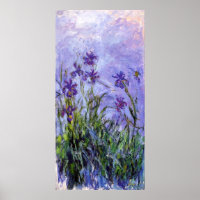 Monet’s Lilac Irises