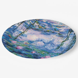 Monet’s Water Lilies Paper Plate