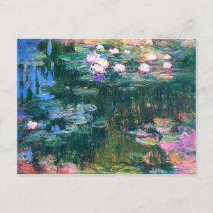 Monet’s Water Lilies Postcard