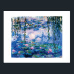Monet’s Water Lilies Poster<br><div class="desc">Monet’s Water Lilies.
Please visit my store for more interesting design and more colour choice => zazzle.com/iwheels*</div>